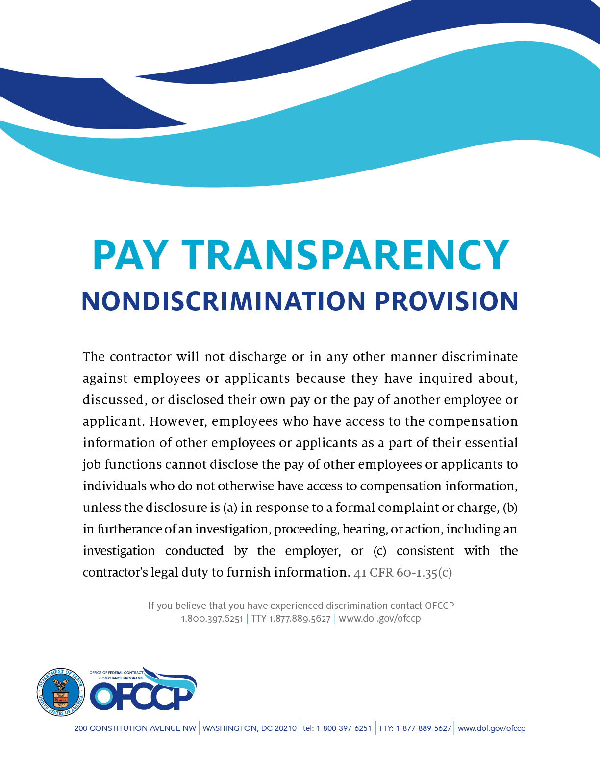 Pay Transparency Nondiscrimination Provision