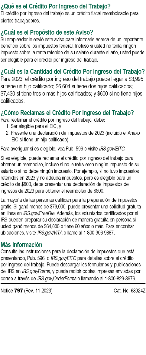 ¿Qu es el Cr dito Por Ingreso del Trabajo? El cr dito por ingreso del trabajo es un cr dito fiscal reembolsable para...